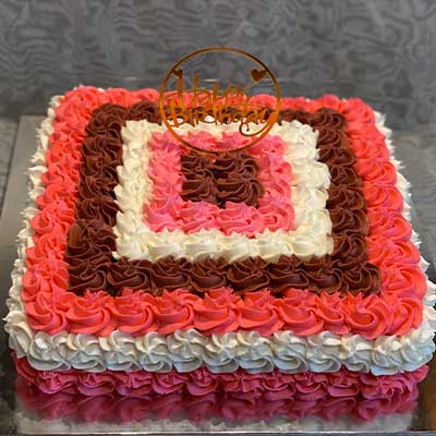 Rounded Square Cake